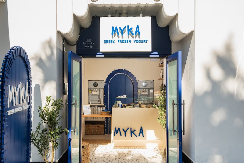 Myka Greek Frozen Yogurt / NYC Place mentioned in saved reels