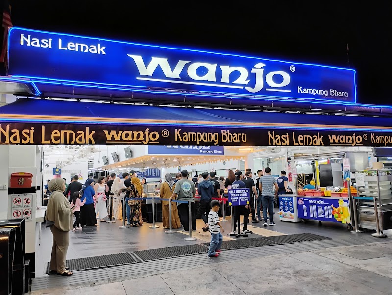 Nasi Lemak Wanjo / Kampung Baru Place mentioned in saved reels