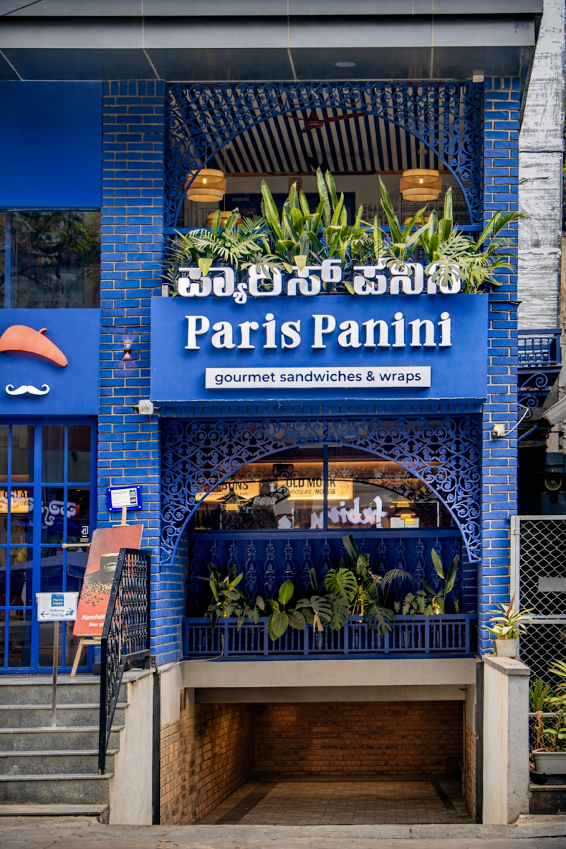 Paris Panini / Bangalore Place mentioned in saved reels