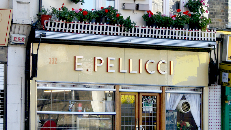 Pellicci Cafe / London Place mentioned in saved reels