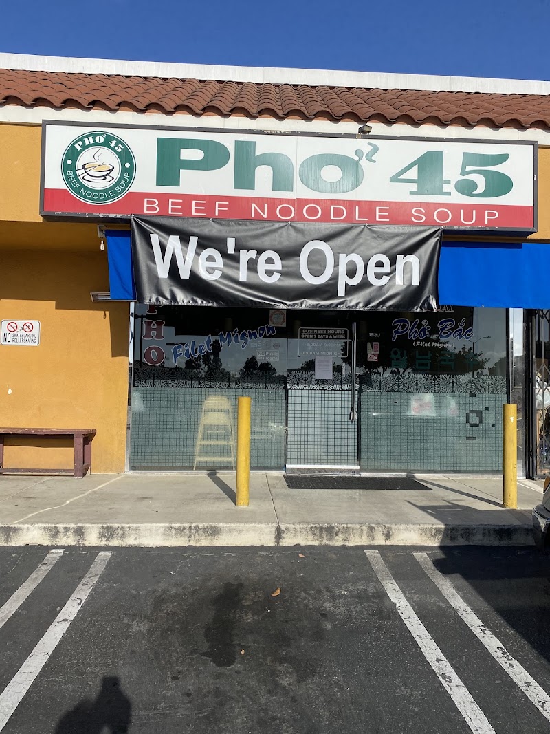 Phở 45 / Garden Grove Place mentioned in saved reels