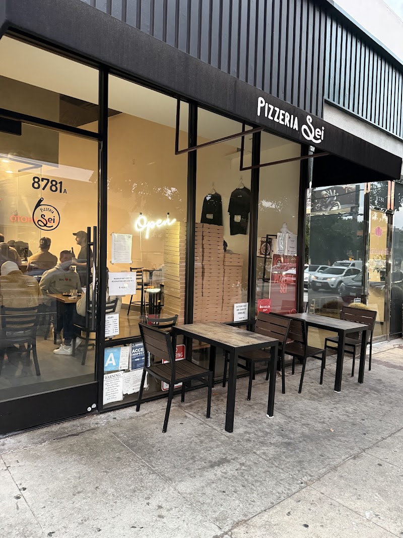 Pizzeria Sei / LA Place mentioned in saved reels