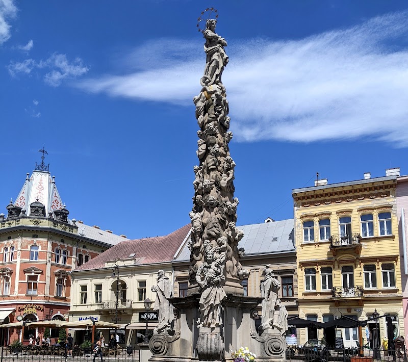 Plague Column / Košice Place mentioned in saved reels