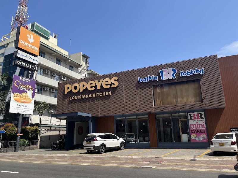 Popeyes / Colombo Place mentioned in saved reels