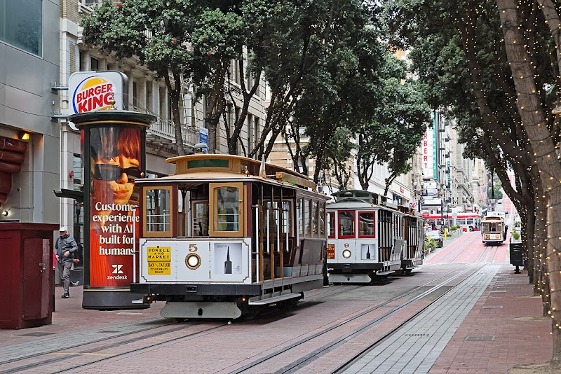 Powell & Market line / San Francisco Place mentioned in saved reels