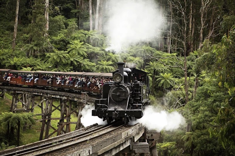 Puffing Billy / Dandenong Ranges Place mentioned in saved reels