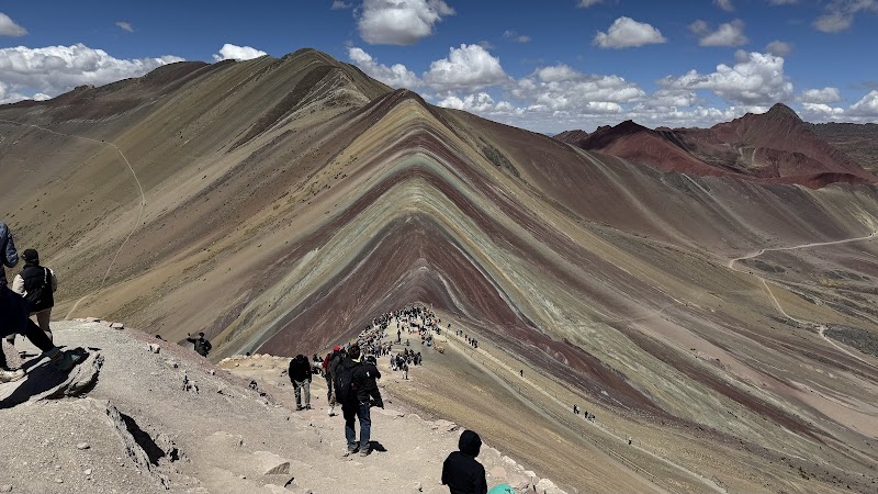 Rainbow Mountain / Peru Place mentioned in saved reels