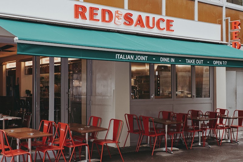 Red Sauce / Paris Place mentioned in saved reels