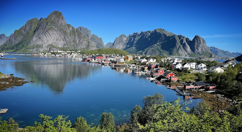 Reine / Norway Place mentioned in saved reels