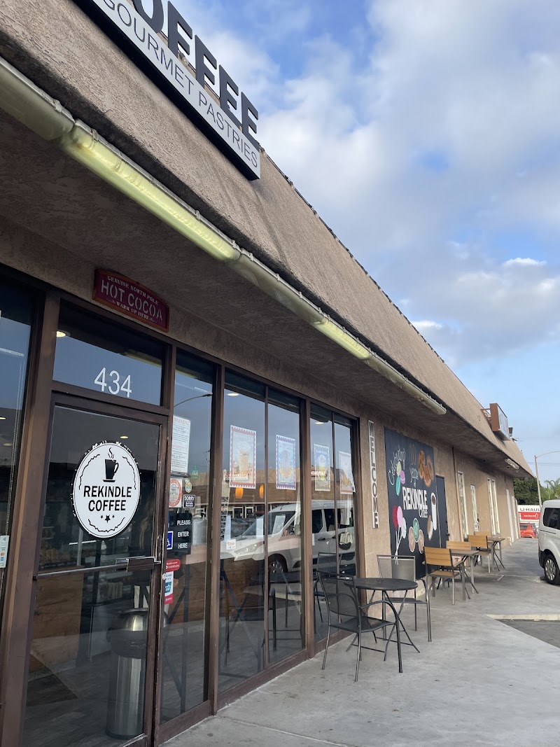 Rekindle Caffé / Orange Place mentioned in saved reels