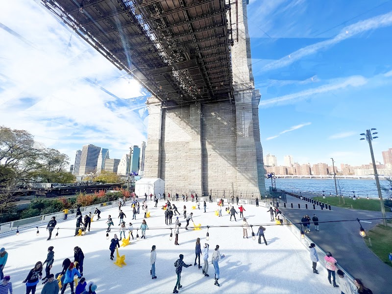 Roebling Rink / Brooklyn Bridge Park Place mentioned in saved reels