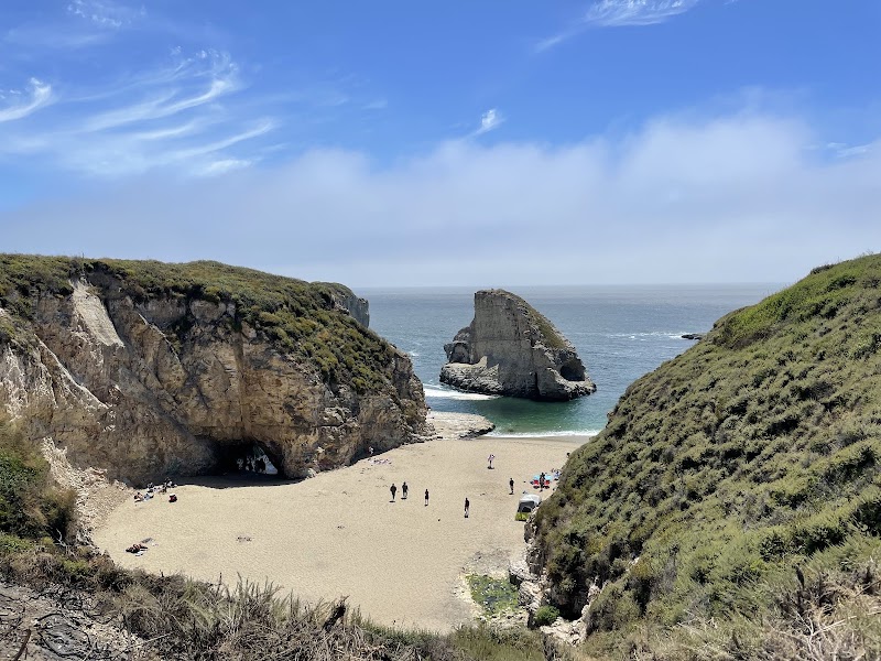 Shark Fin Cove Place mentioned in saved reels