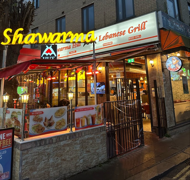 Shawarma hut / London Place mentioned in saved reels