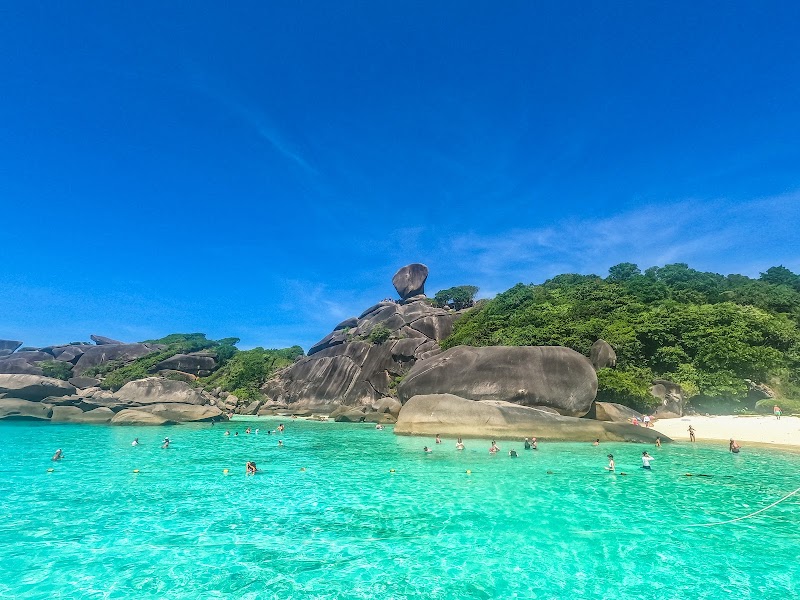Similan Islands Place mentioned in saved reels