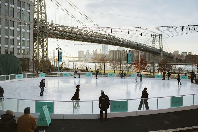 Skate at Domino Park / New York Place mentioned in saved reels