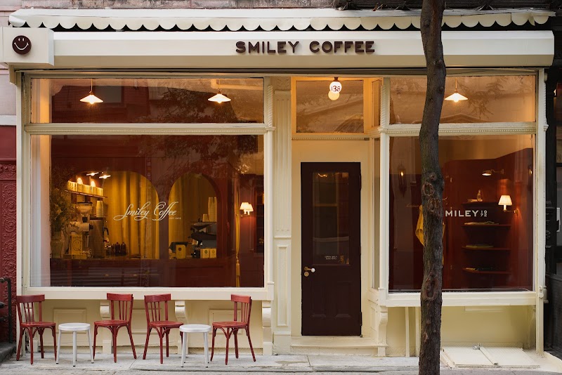 Smiley Cafe / NYC Place mentioned in saved reels