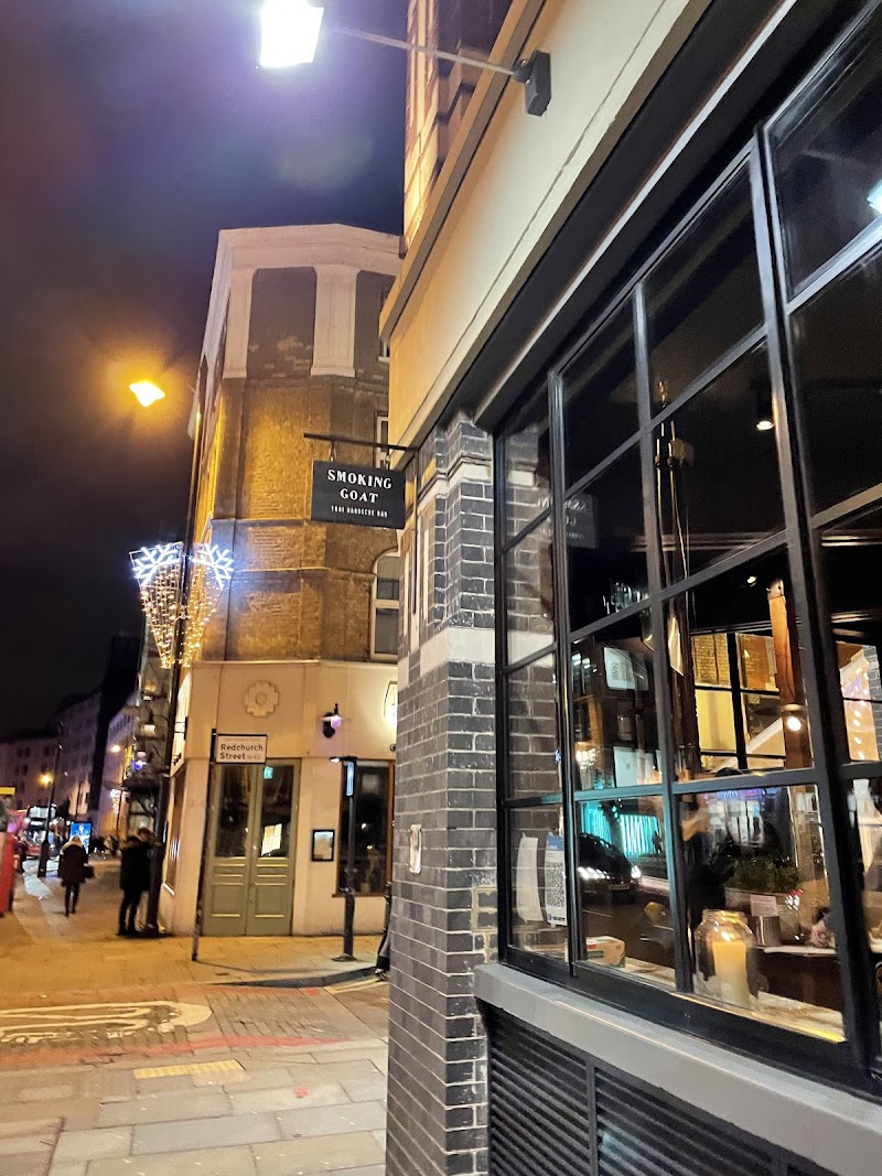 Smoking Goat Bar / London Place mentioned in saved reels