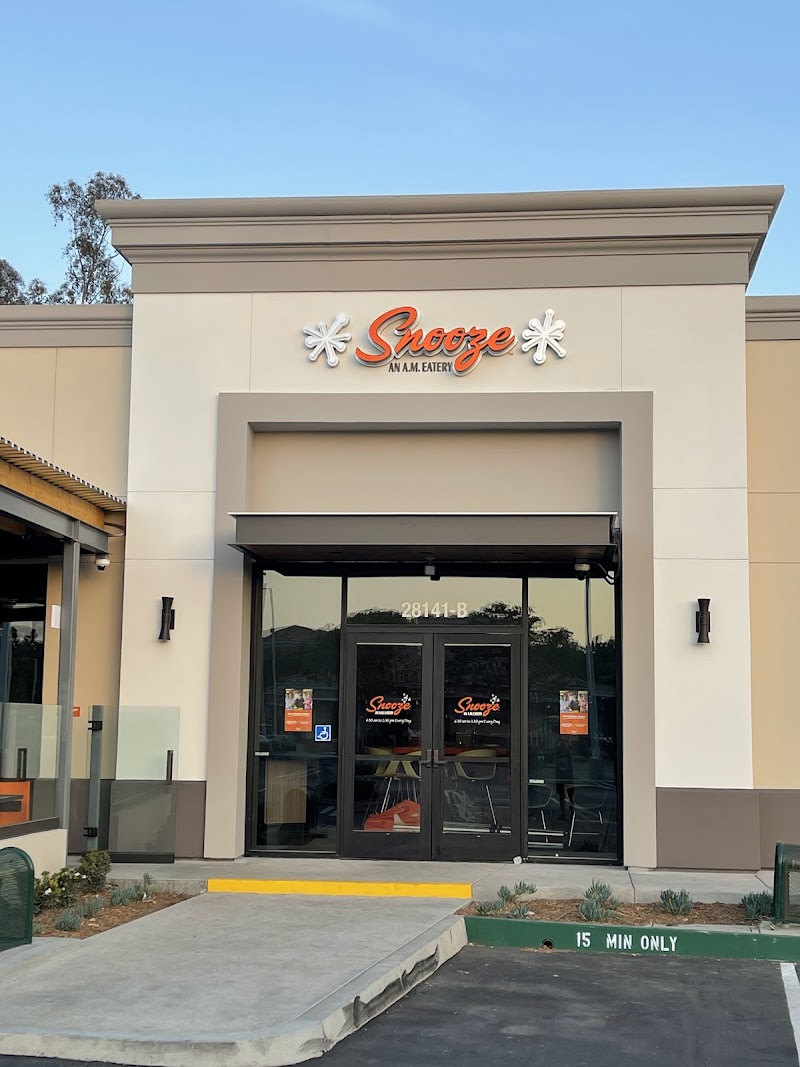 Snooze / Laguna Niguel Place mentioned in saved reels