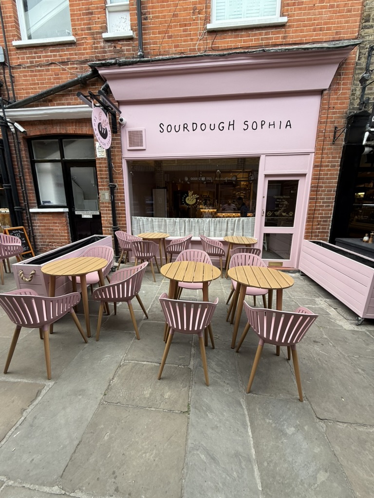 Sourdough Sophia / Hampstead Place mentioned in saved reels