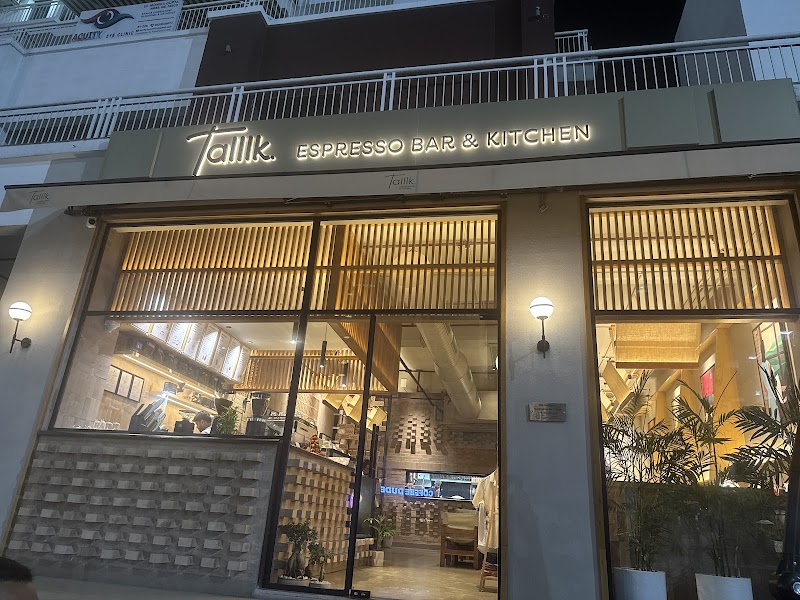 Talllk Espresso Bar and Kitchen / Gomti Nagar Place mentioned in saved reels
