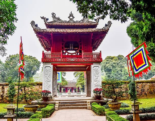 Temple of Literature / Hanoi Place mentioned in saved reels