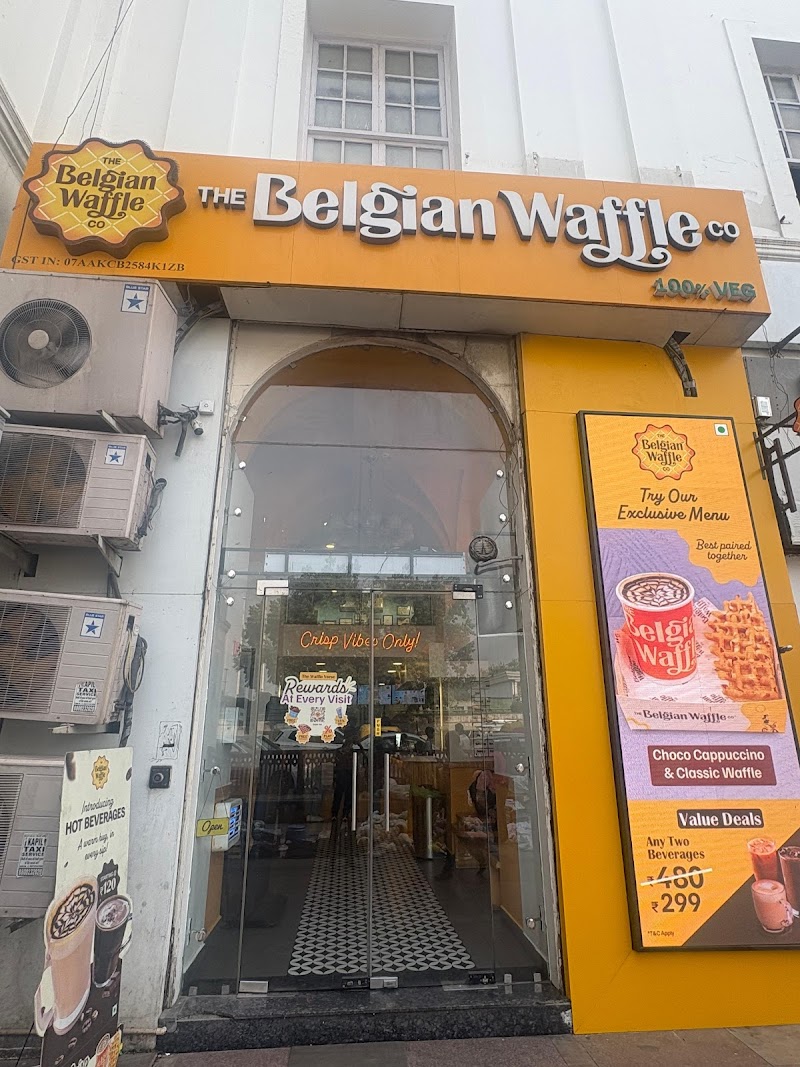 The Belgian Waffle Co / Delhi Place mentioned in saved reels