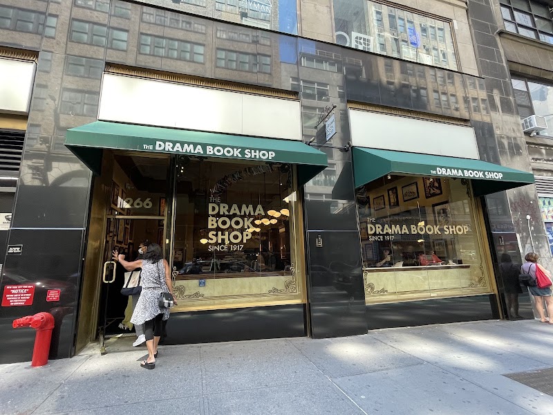 The Drama Book Shop / Garment District Place mentioned in saved reels