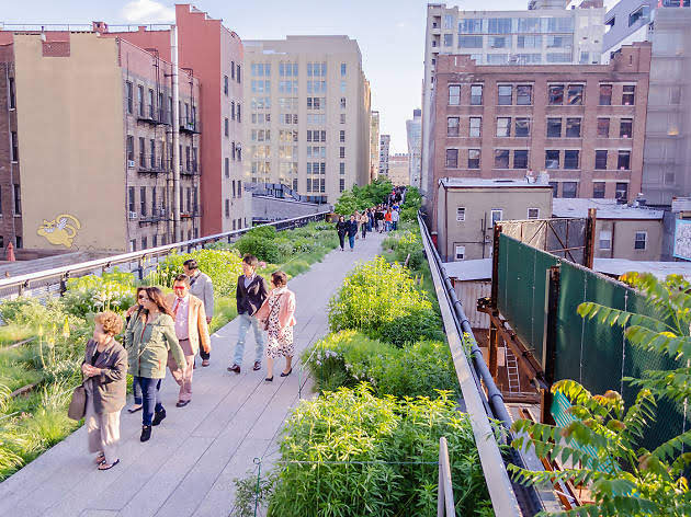 The High Line / New York Place mentioned in saved reels