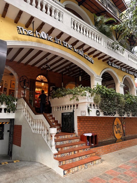 The Hole In The Wall Cafe / Bengaluru Place mentioned in saved reels