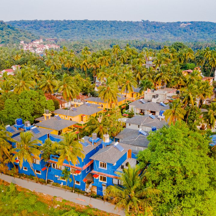 The Hosteller / Anjuna Place mentioned in saved reels