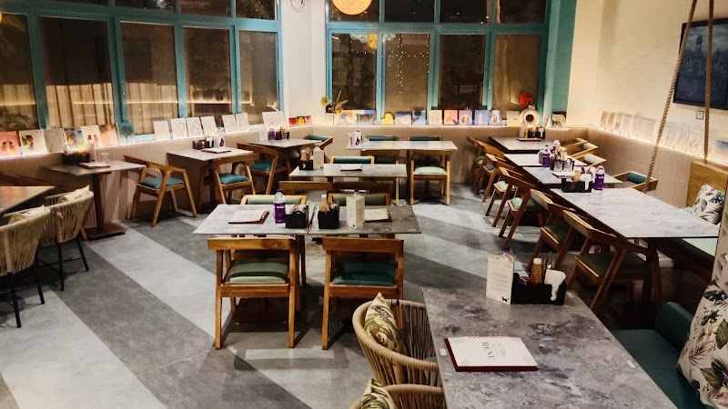 The Pallete Cafe Place mentioned in saved reels