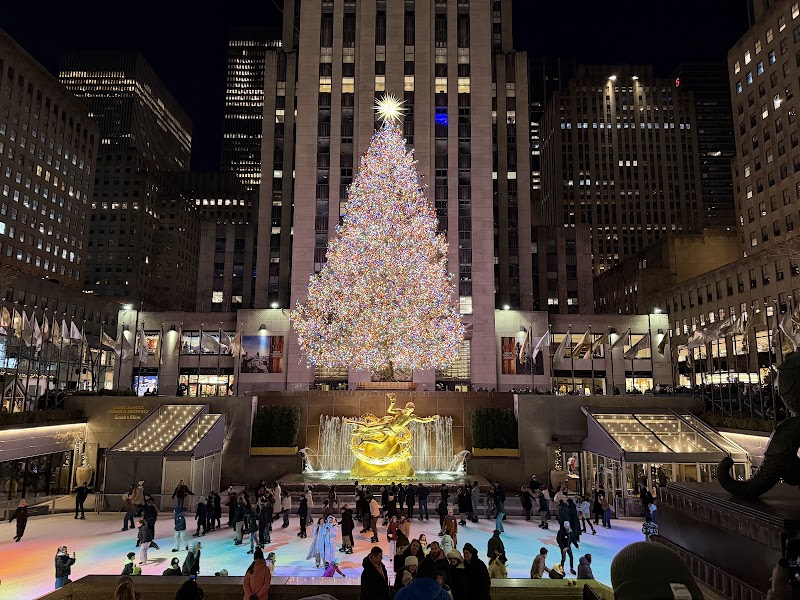 The Rink At Rockefeller Center / New York Place mentioned in saved reels