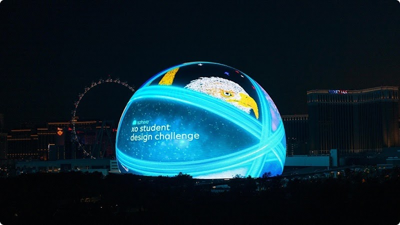 The Sphere / Las Vegas Place mentioned in saved reels