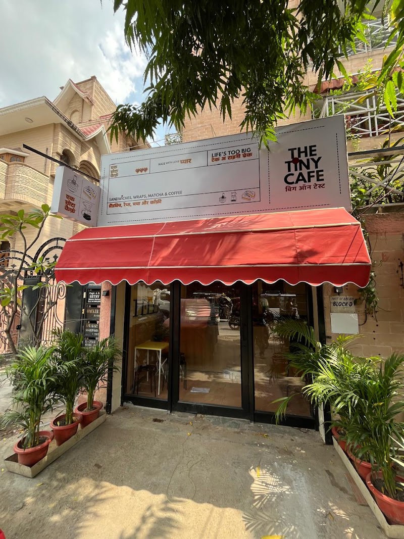The Tiny Cafe / East of Kailash Place mentioned in saved reels