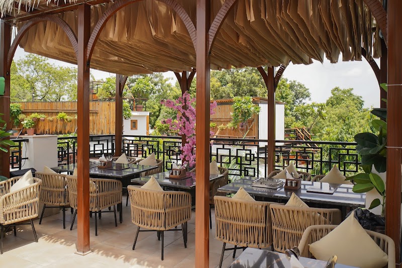The Village Rooftop / Hauz Khas Place mentioned in saved reels