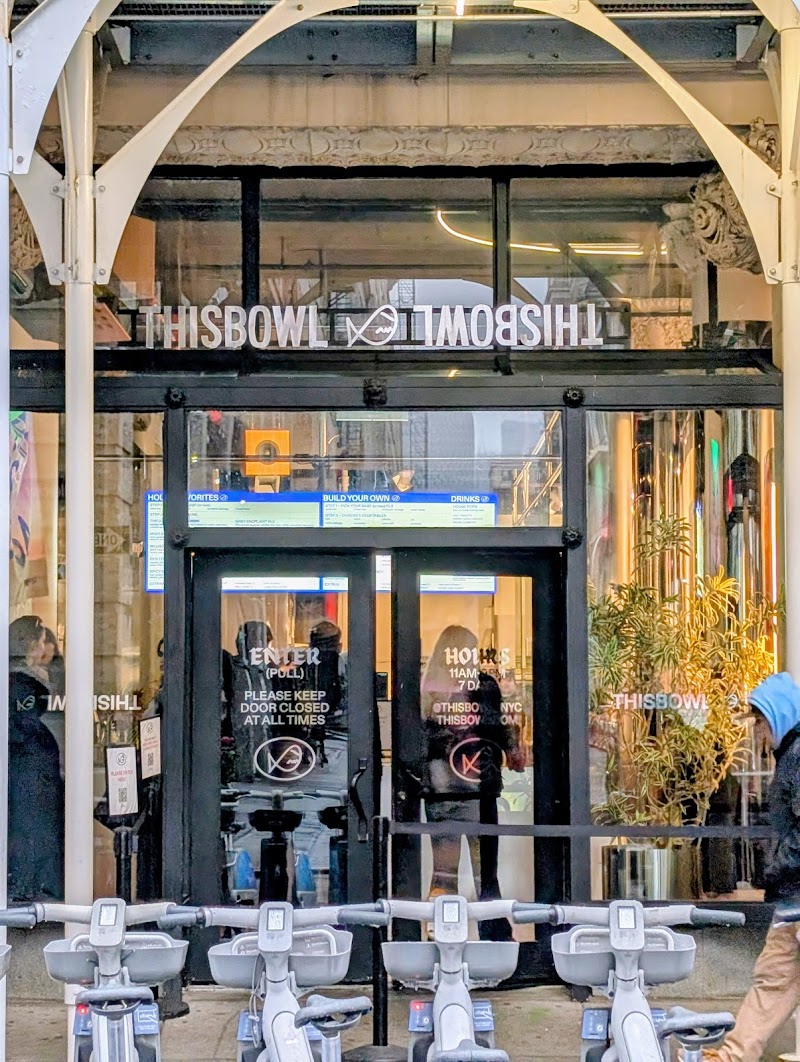 This Bowl / NYC Place mentioned in saved reels