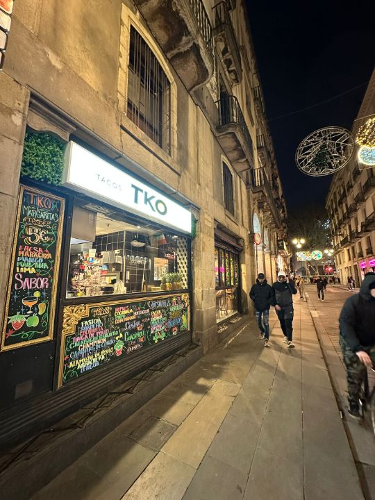 TKO Tacos / Barcelona Place mentioned in saved reels