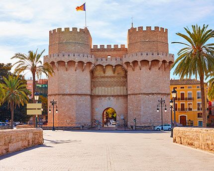 Torres de Serranos / Valencia Place mentioned in saved reels