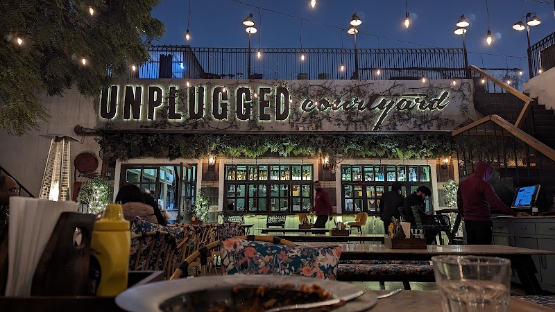 Unplugged Courtyard / Connaught Place Place mentioned in saved reels