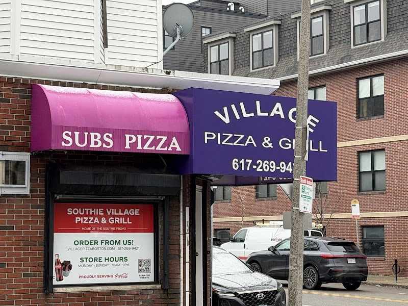 Village Pizza / Southie Place mentioned in saved reels