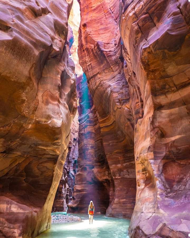 Wadi Mujib Place mentioned in saved reels