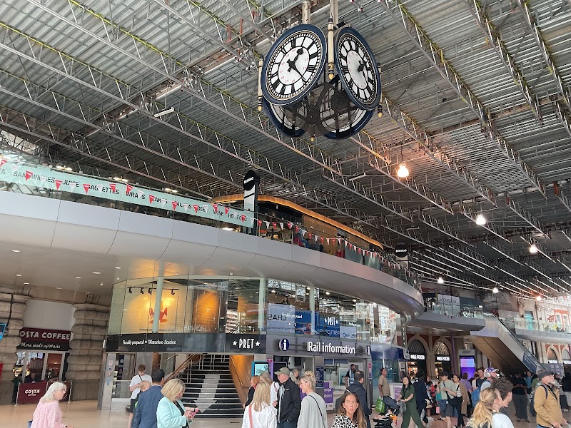 Waterloo Station / London Place mentioned in saved reels