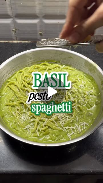 Basil Pesto Spaghetti thumbnail