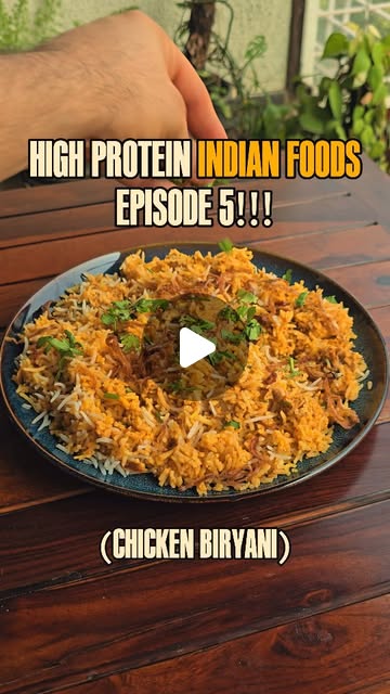 High Protein Biryani