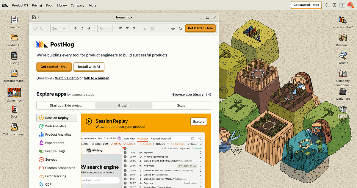 PostHog: Product Engineer's Dream