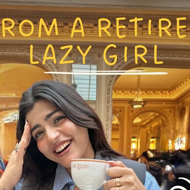 Retired Lazy Girl