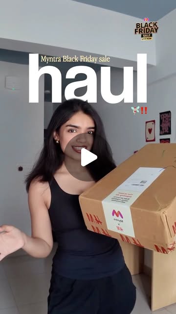 Myntra Black Friday Haul thumbnail