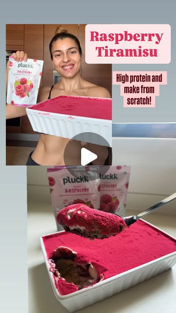 Protein Raspberry Tiramisu thumbnail