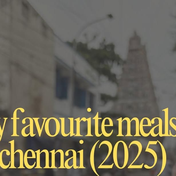 Favorite Chennai Meals thumbnail