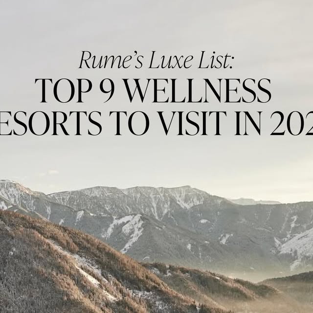 Top Wellness Resorts 2026